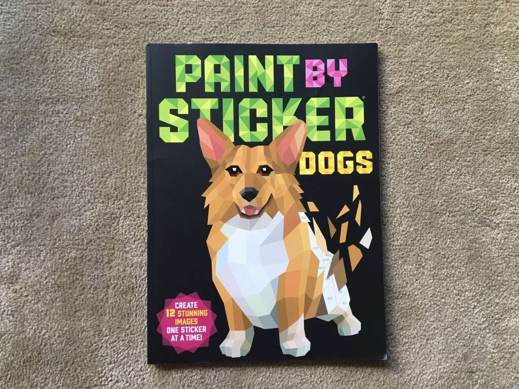 NEW Paint by Sticker: Dogs