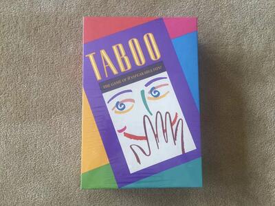 NEW Vintage Taboo Game