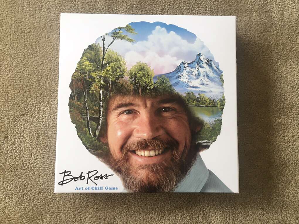 NEW Bob Ross Art of Chill Board Game