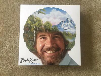 NEW Bob Ross Art of Chill Board Game
