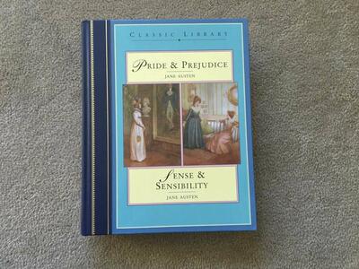 Pride and Prejudice, Sense and Sensibility, by Jane Austen