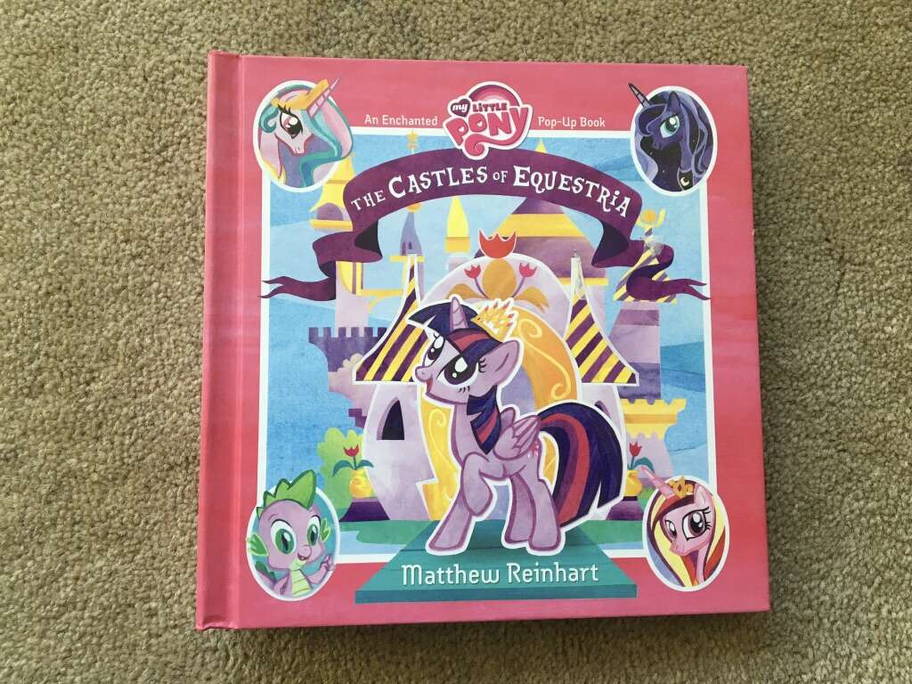 The Castles of Equestria My Little Pony Pop-up Book