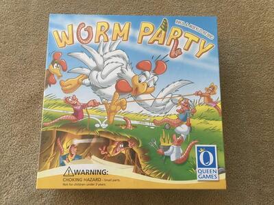NEW Worm Party Board Game