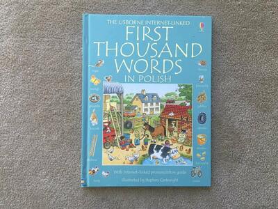 Usborne First Thousand Words in Polish