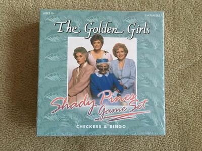 NEW The Golden Girls Shady Pines Game Set