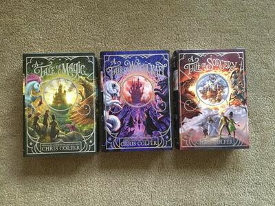 A Tale of Magic Series 1-3, by Chris Colfer (hardcovers)