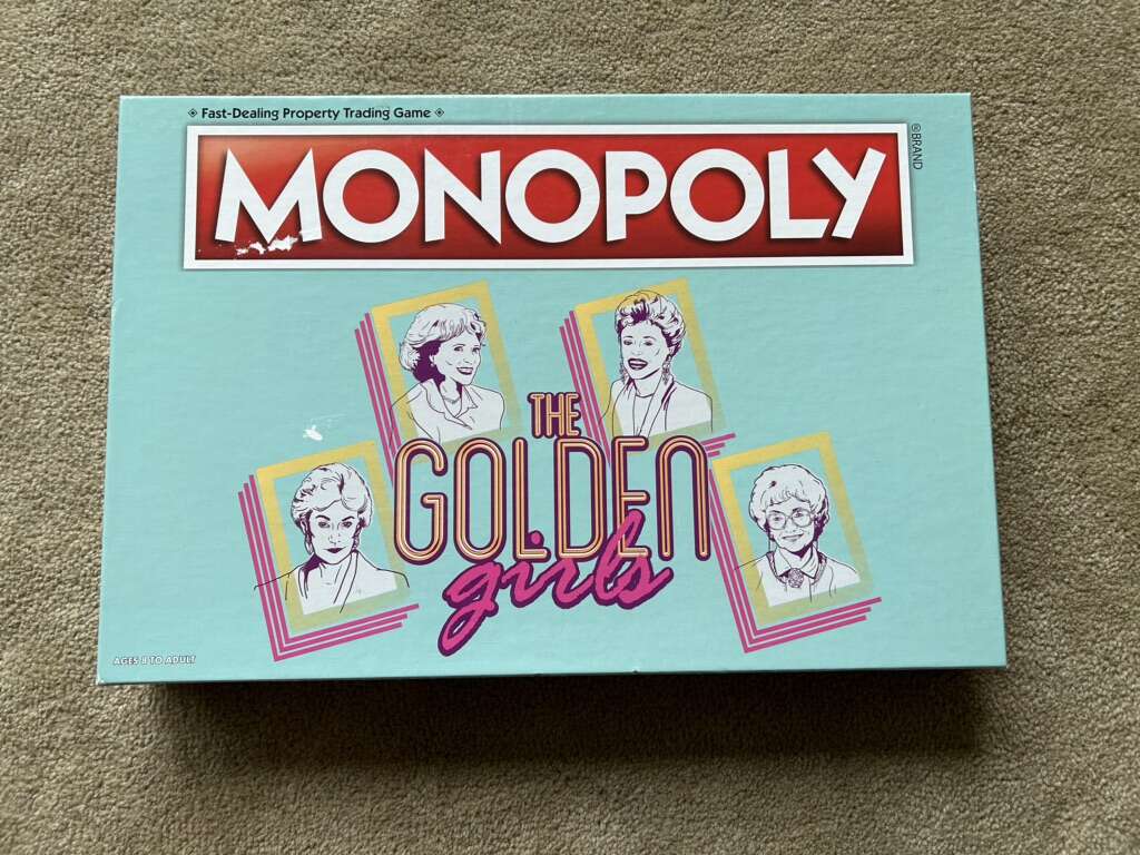 COMPLETE Monopoly: The Golden Girls Board Game