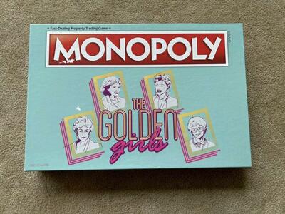 COMPLETE Monopoly: The Golden Girls Board Game