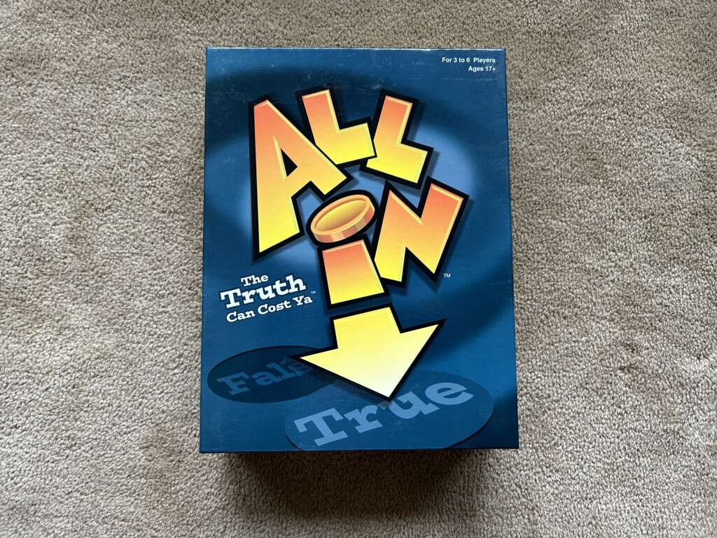 NEW All In Board Game