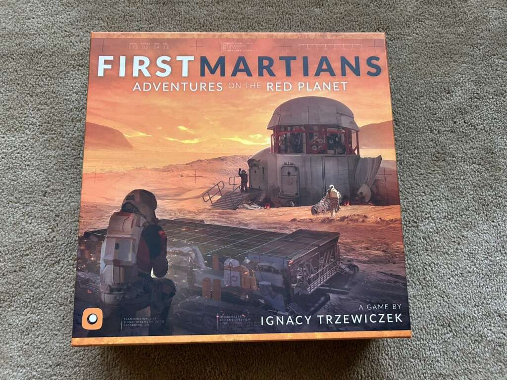 COMPLETE First Martians Board Game