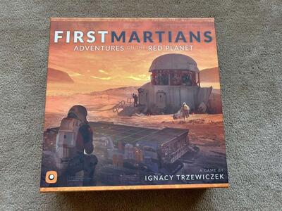 COMPLETE First Martians Board Game