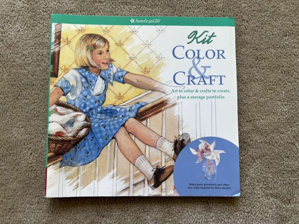 NEW American Girl: Kit Color & Craft Book