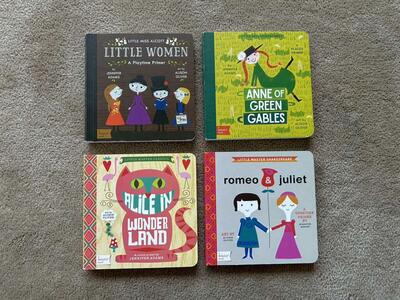 Four BabyLit Board Books, Set 2 (small)