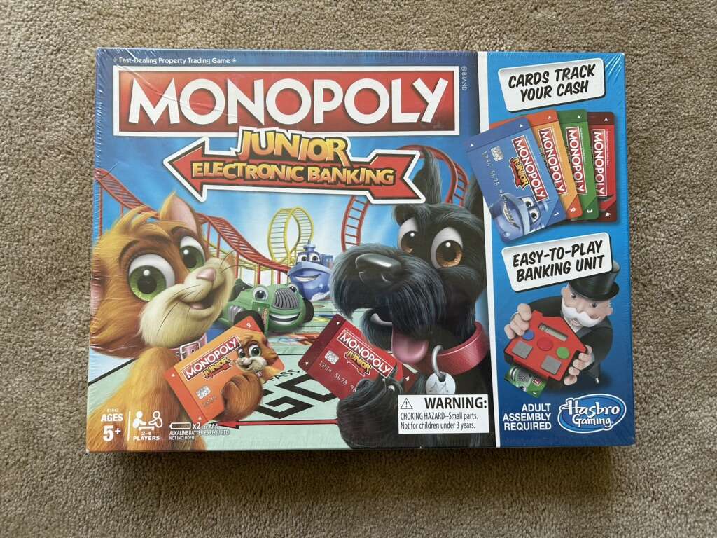 NEW Monopoly Junior: Electronic Banking