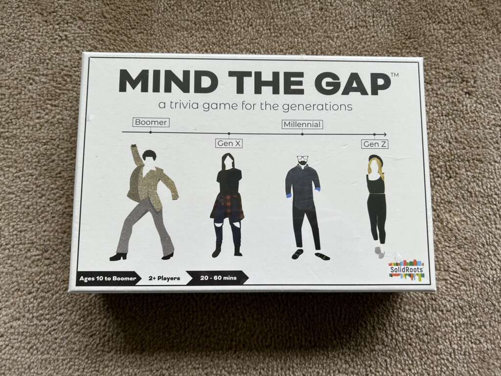 NEW Mind the Gap Trivia Game