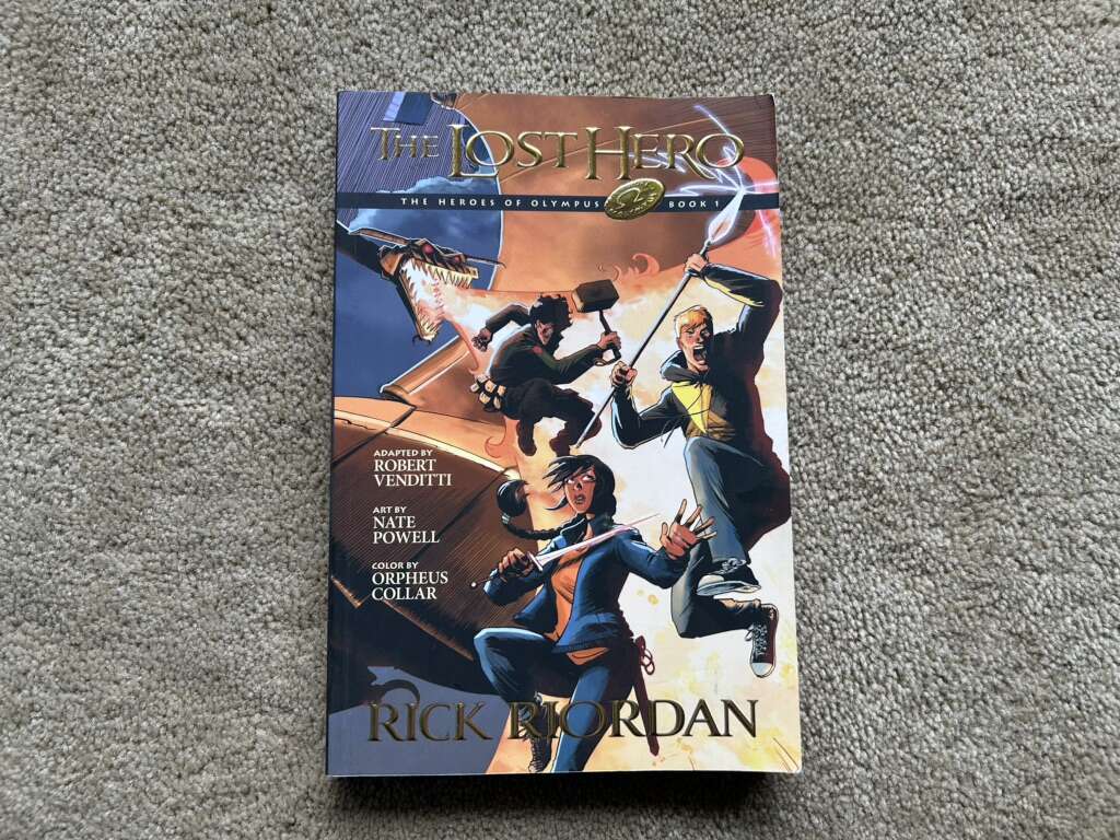 The Lost Hero Graphic Novel, by Rick Riordan