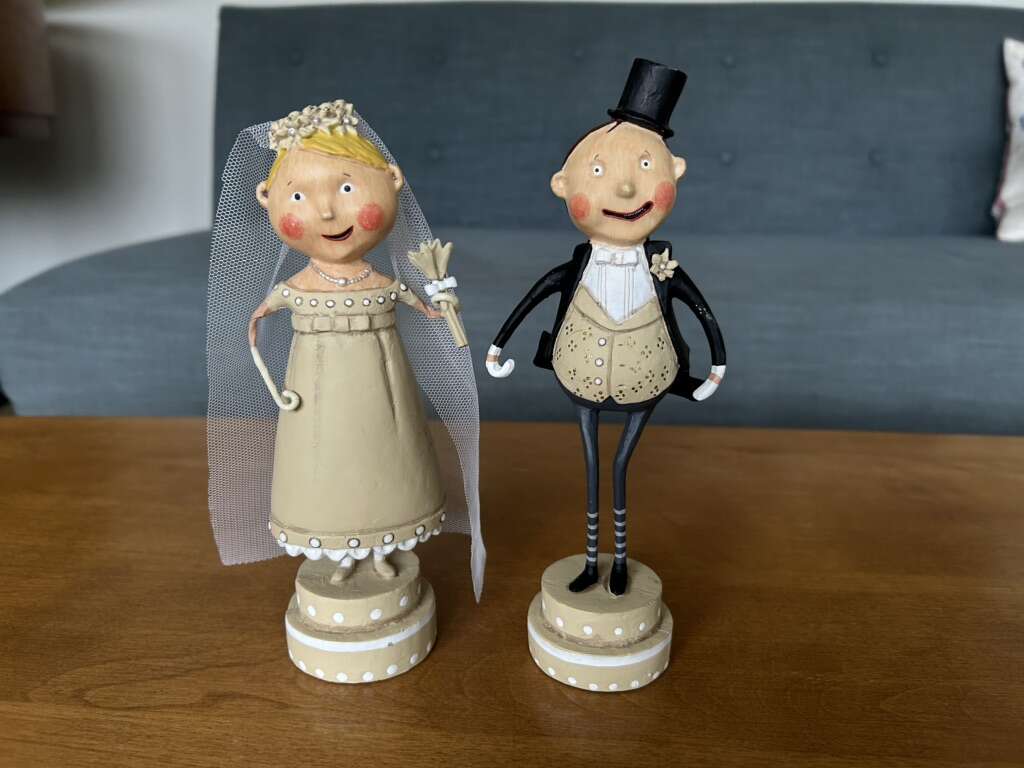 Lori Mitchell Bride and Groom Collectible Figures