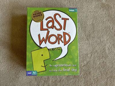NEW Last Word Game