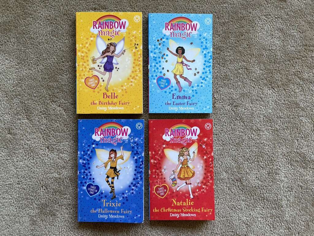 4 Rainbow Magic Special Edition Fairy Books