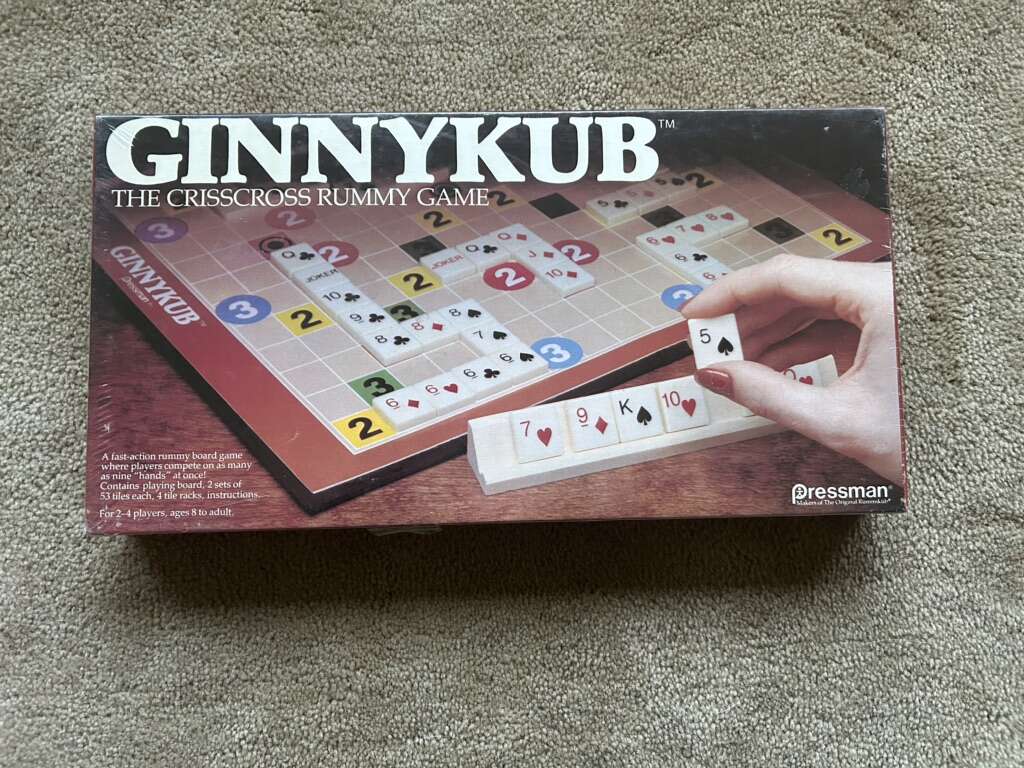 NEW Vintage Ginnykub Game