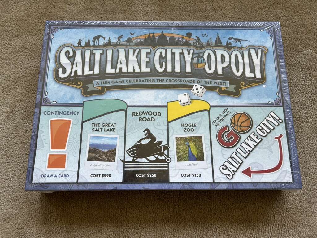 NEW Salt Lake City-opoly Board Game