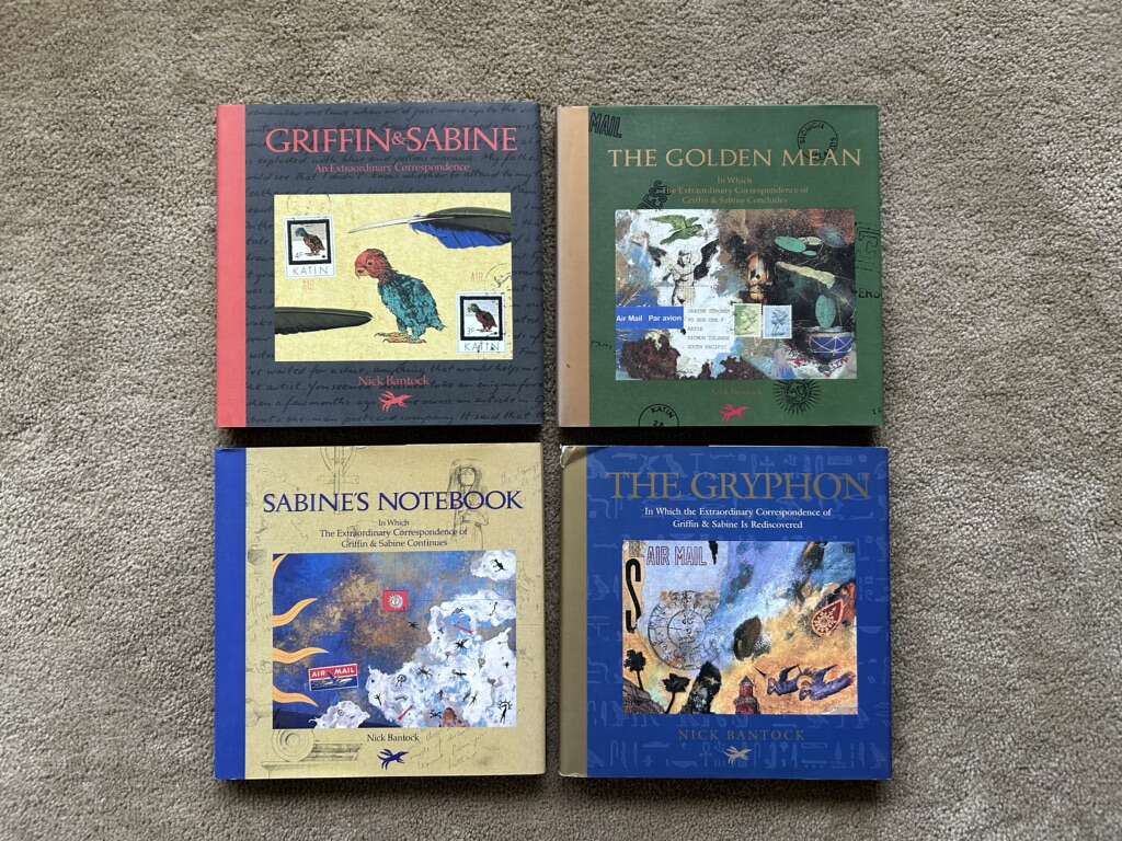 Four Griffin & Sabine Books, by Nick Bantock