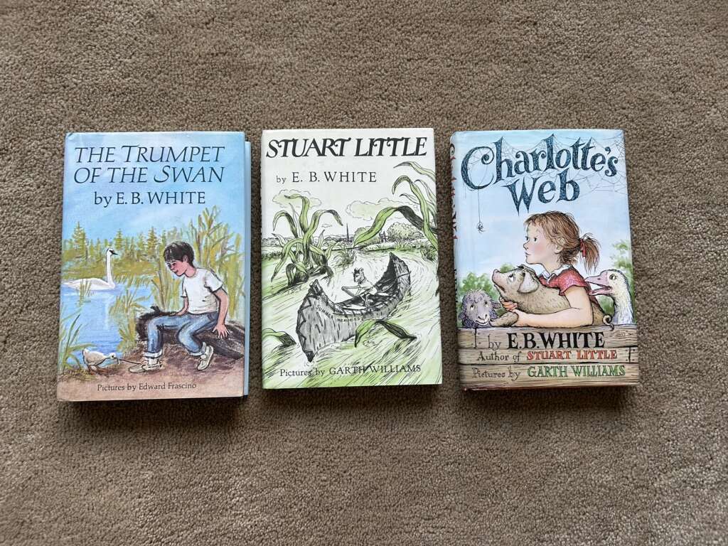 Three Classic Vintage E.B. White Books