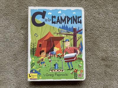 C is for Camping BabyLit Board Book