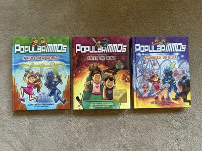 Three Popular MMOs Presents Graphic Novels, by Pat & Jen (hardcovers)