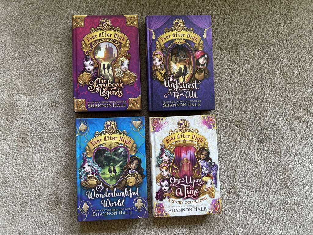 Four Ever After High Books, by Shannon Hale