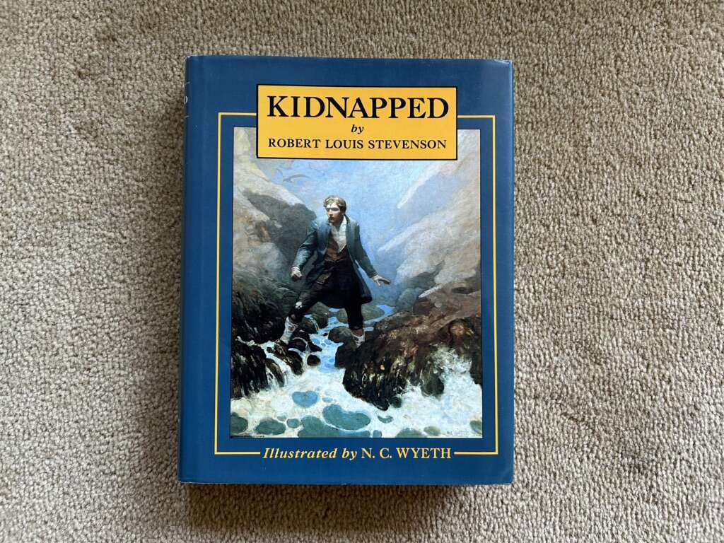 Kidnapped, by Robert Louis Stevenson, illustrated by N.C. Wyeth
