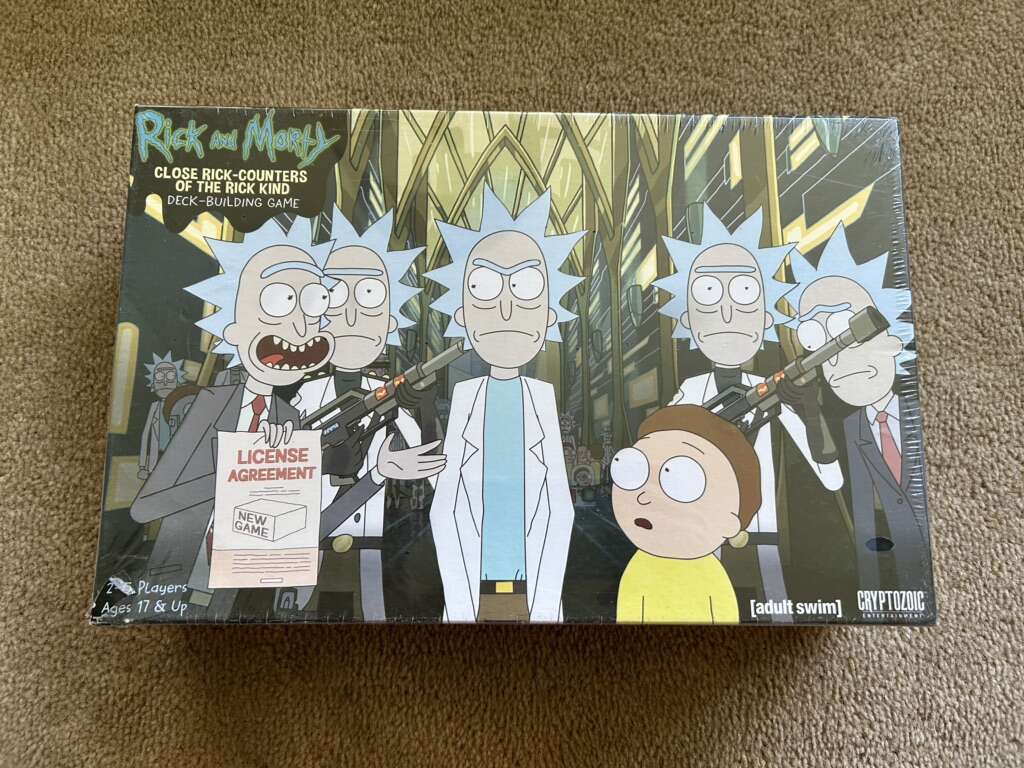 NEW Rick and Morty Deck-Building Game