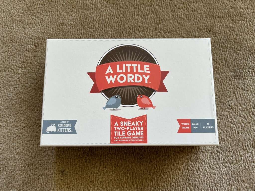 NEW A Little Wordy Game