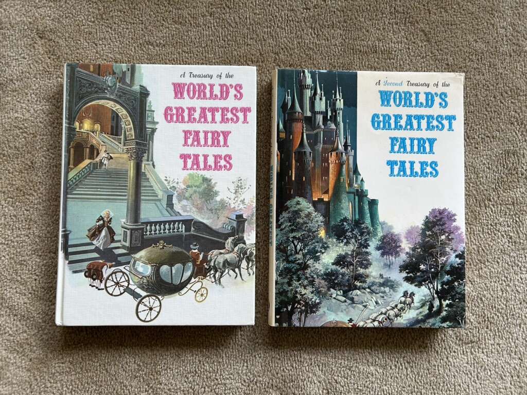 Vintage A Treasury of the World’s Greatest Fairy Tales 1 & 2