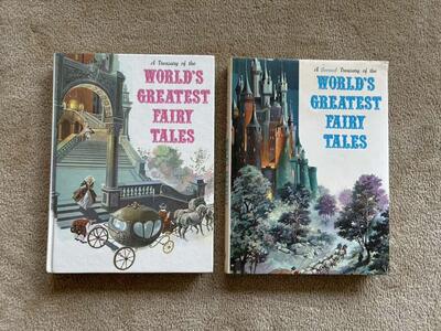 Vintage A Treasury of the World’s Greatest Fairy Tales 1 & 2