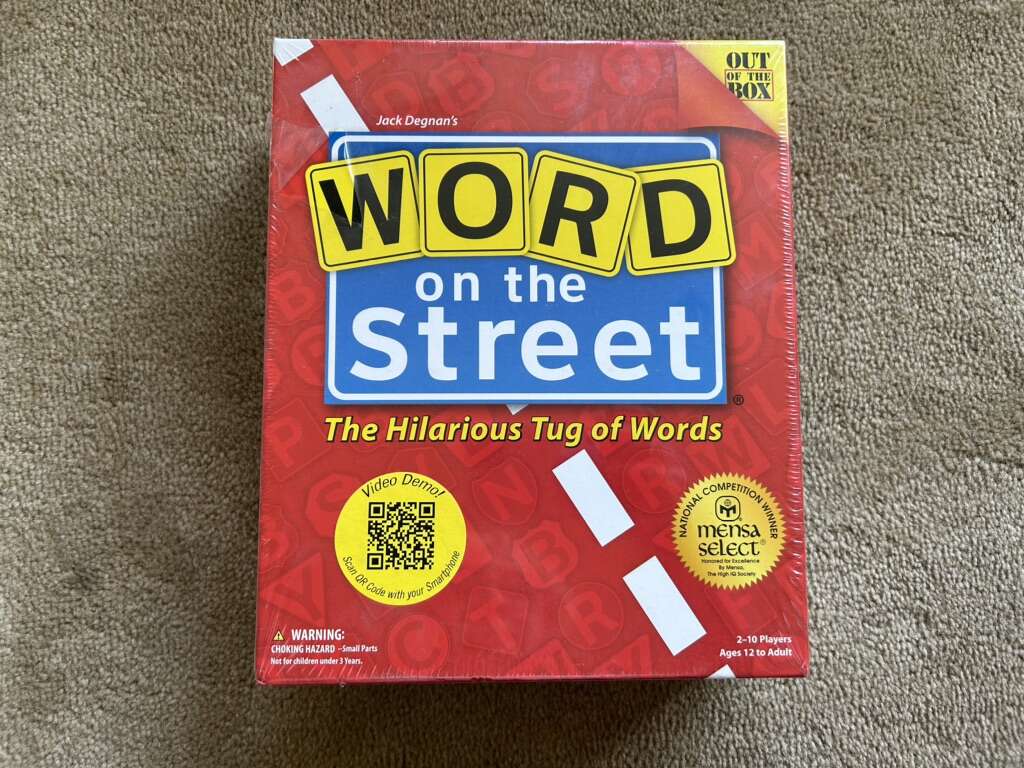 NEW Word on the Street Board Game