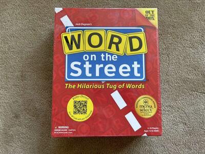 NEW Word on the Street Board Game