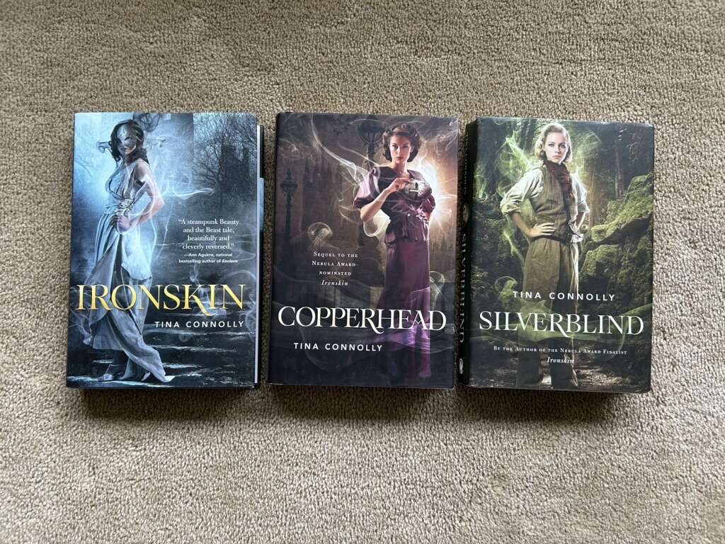 Ironskin Series 1-3, by Tina Connolly—ONE SIGNED