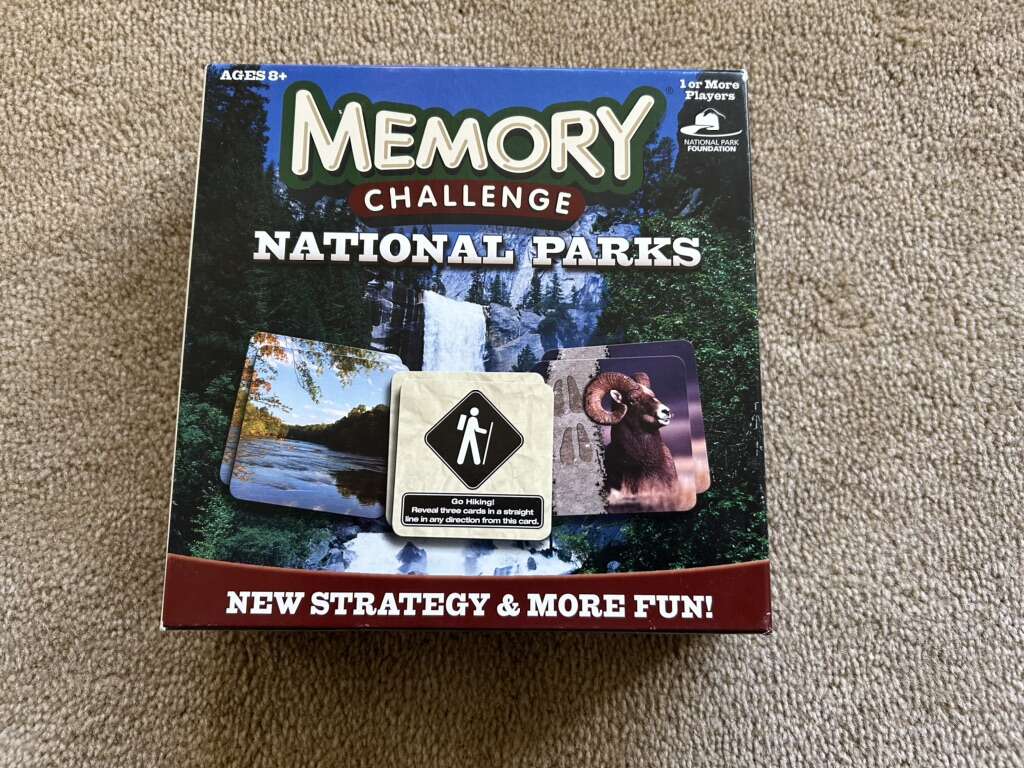 NEW Memory Challenge Game: National Parks