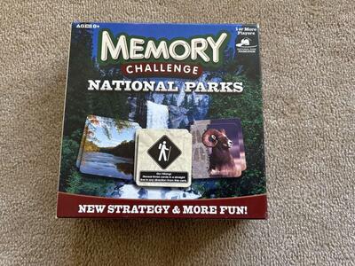 NEW Memory Challenge Game: National Parks