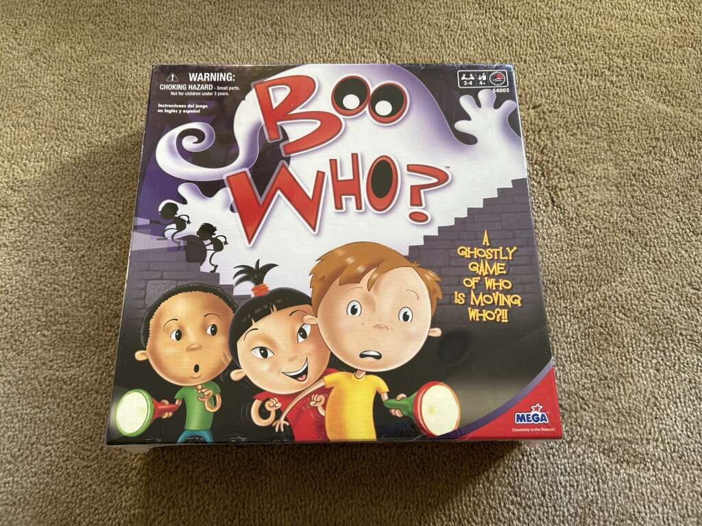 NEW Boo Who? Game