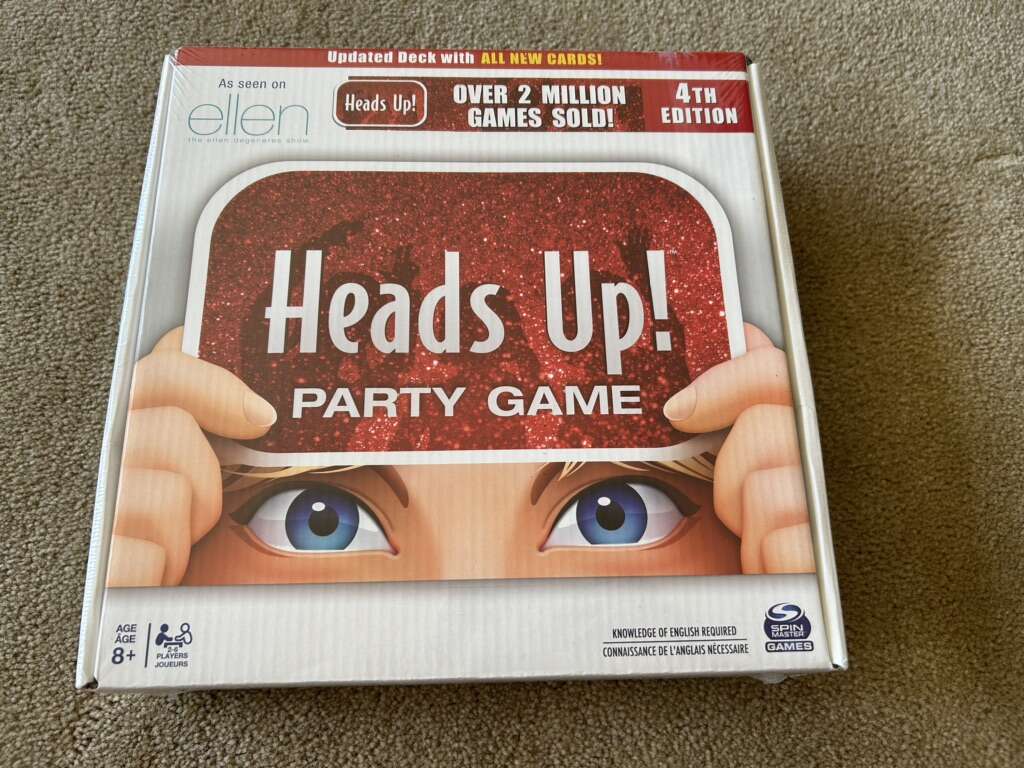 NEW Heads Up! Game
