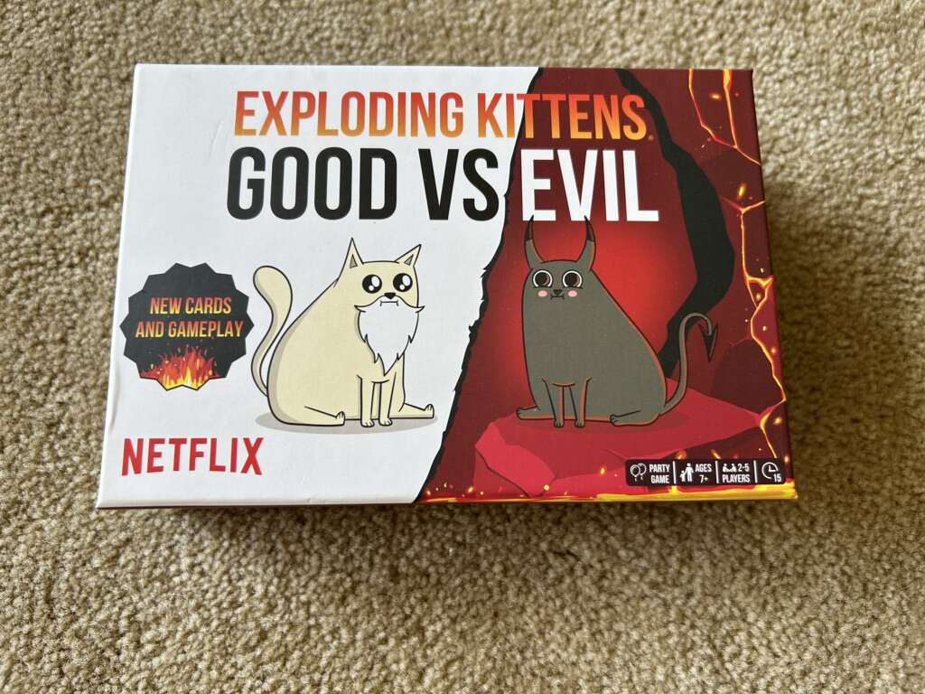 NEW Exploding Kittens: Good vs Evil Game