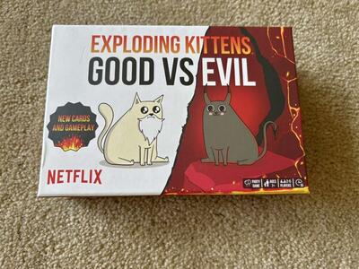 NEW Exploding Kittens: Good vs Evil Game