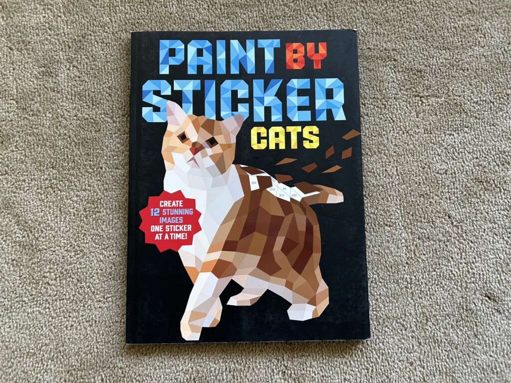 NEW Paint by Sticker: Cats