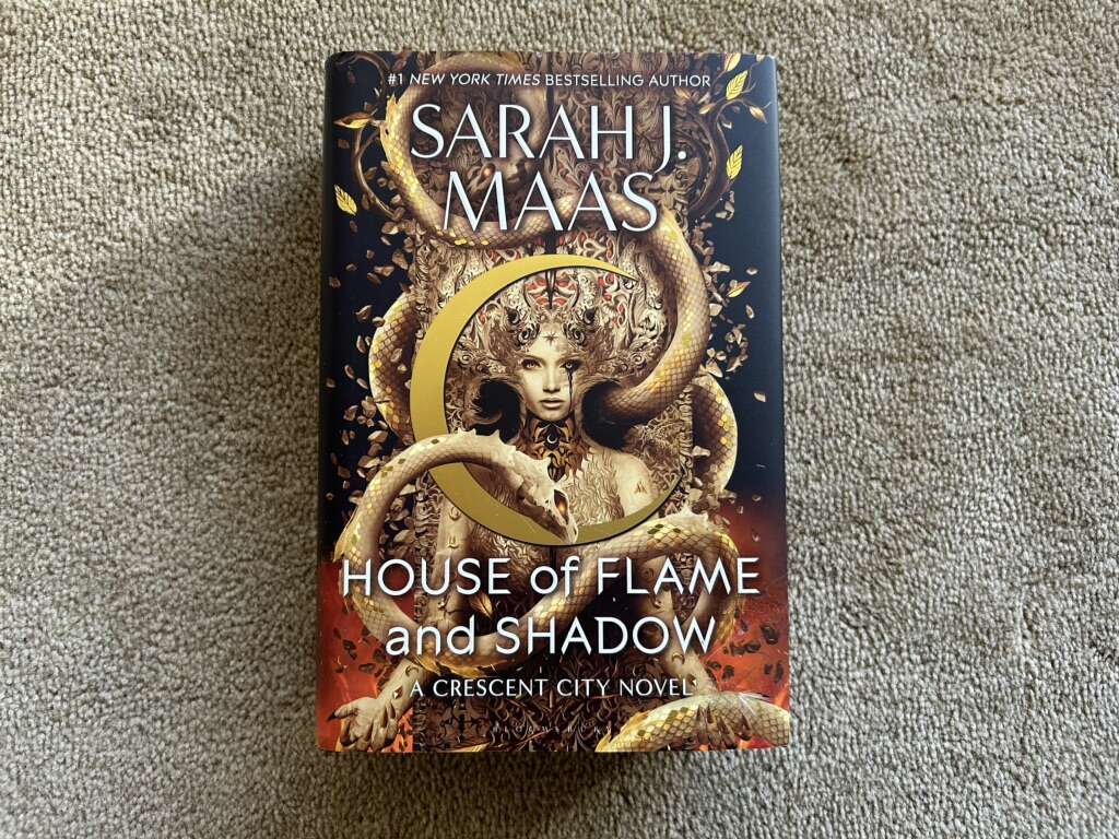 Crescent City: House of Flame and Shadow, by Sarah J. Maas (hardcover)