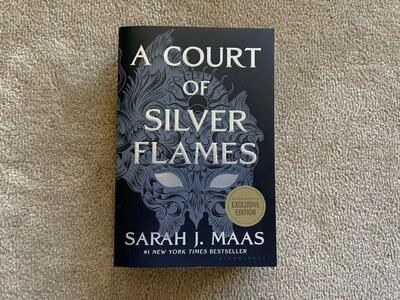 A Court of Silver Flames, by Sarah J. Maas (paperback, B&N Exclusive Edition)