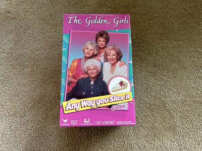 NEW The Golden Girls Any Way You Slice It Game