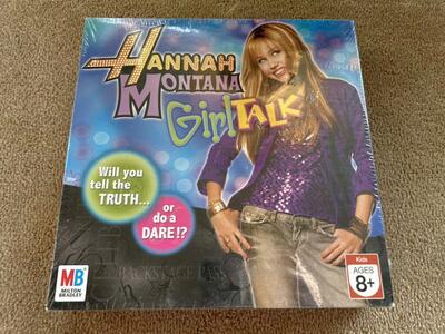 NEW Hannah Montana Girl Talk Game