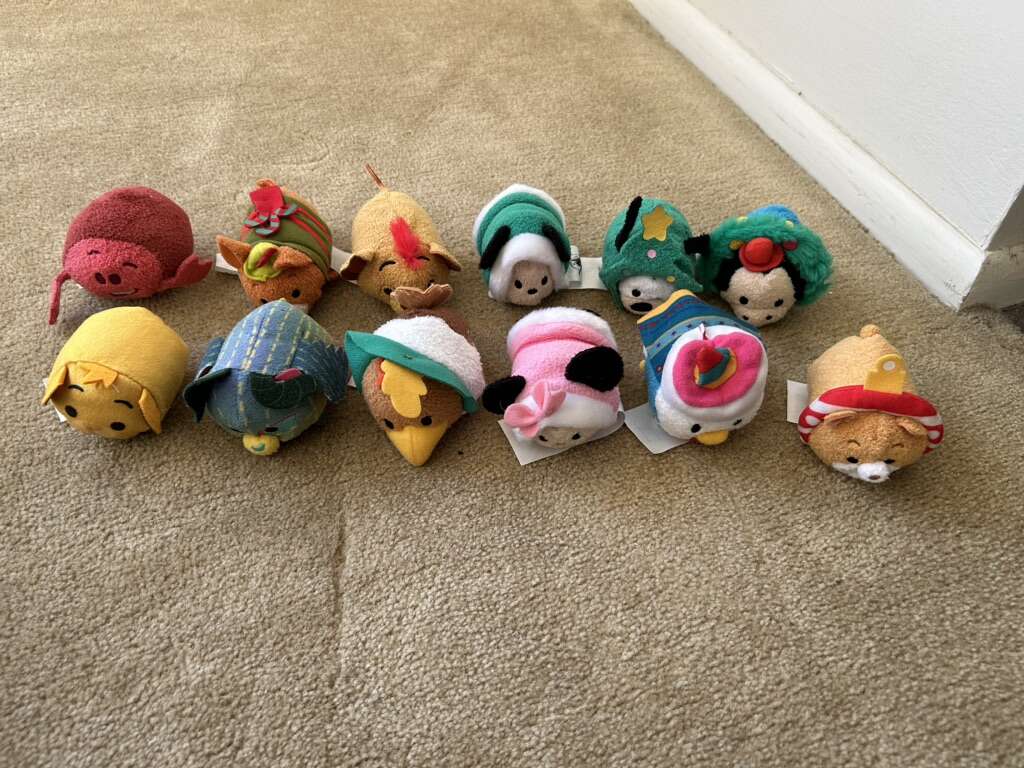 12 Disney Tsum Tsum Plush Toys